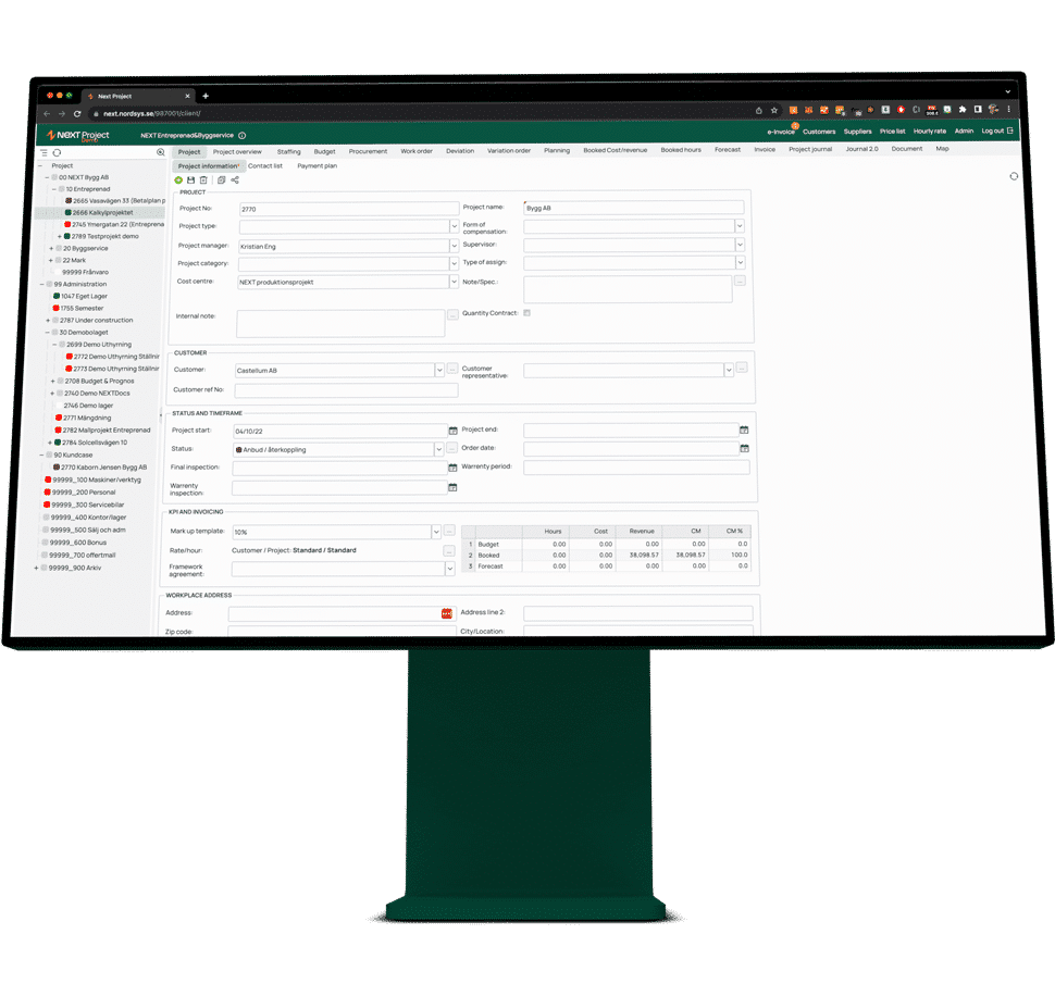 Next Project Management Streamline Your Construction Projects