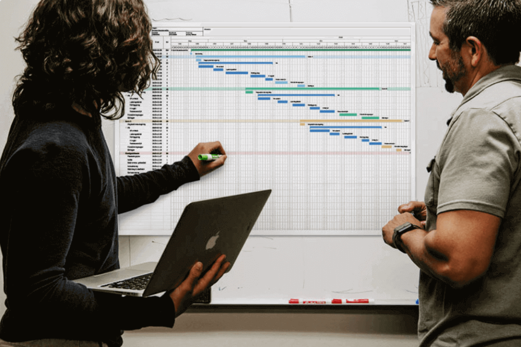 Flexible business management for small and large construction companies