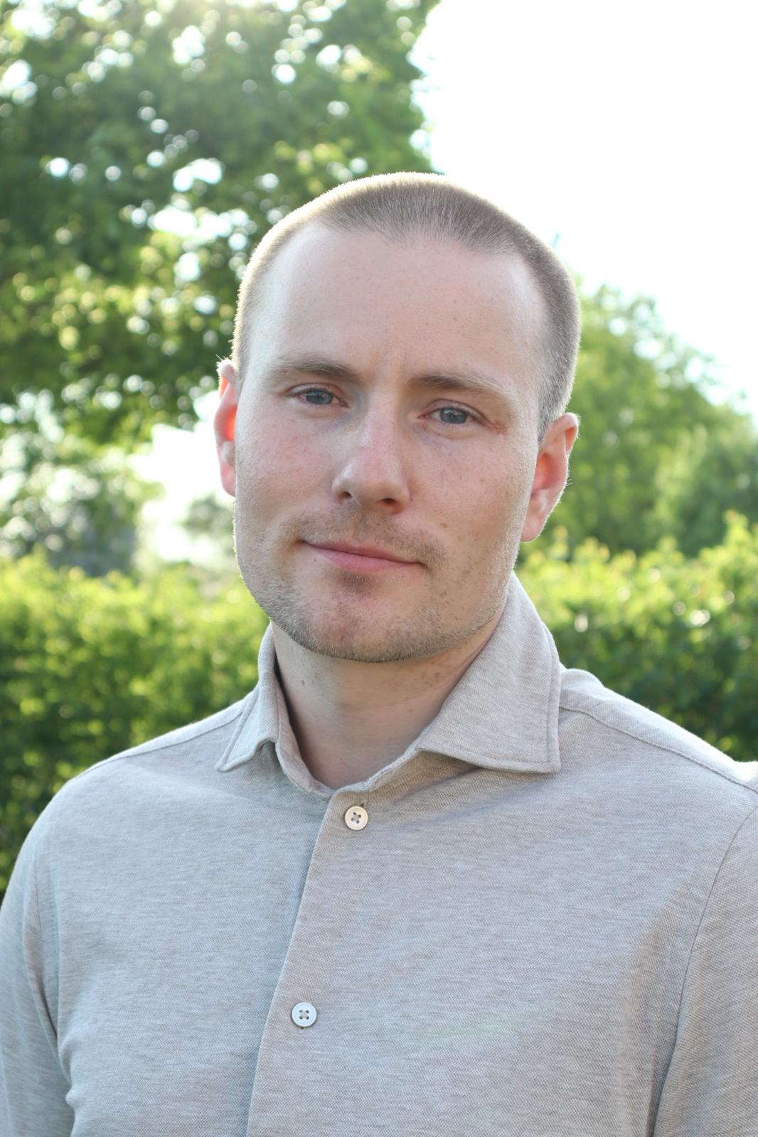 Joel Brusell, projektledare på FSG Entreprenad